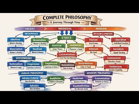 All Philosophical Ideologies Explained In Hindi 🔥🔥|| All 'ISM' In Philosophy