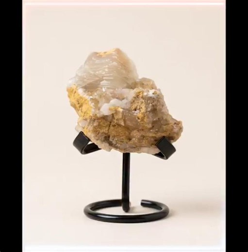 Mesmerizing Prehnite Botryoidal Crystals with Calcite & Actinolite with metal Display