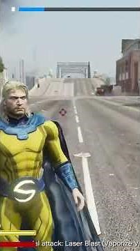 SENTRY ADD ON PED+SUPERMAN SCRIPT MOD:GTA V GAMEPLAY#sentry #sentrymarvel #marvelcomics #gtav
