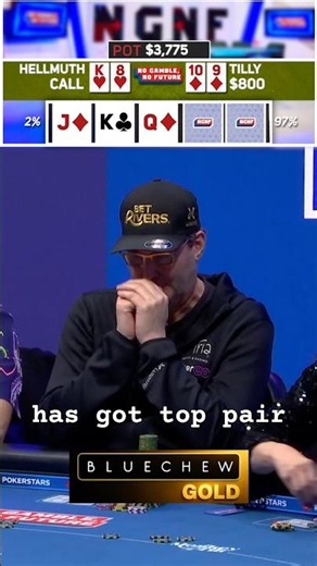 JENNIFER TILLY SENDS HELLMUTH INTO ORBIT ☠️ #poker