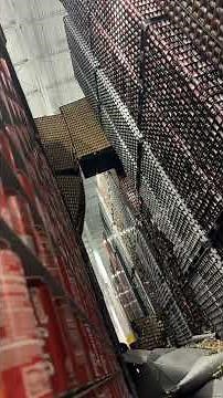 Huge Stack Falls In Warehouse Fail