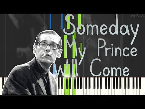 Bill Evans - Someday My Prince Will Come 1960 (Solo Jazz Piano Synthesia)