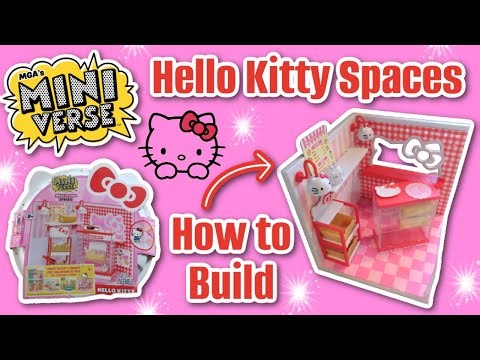NEW Hello Kitty Spaces - How to Assemble & Decorate!