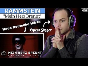 Opera Singer hears "Mein Herz Brennt" for the First Time! REACTION & ANALYSIS | Rammstein