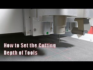How to Set Tool's Cutting Depth for CNC Oscillating Knife Cutting Machine