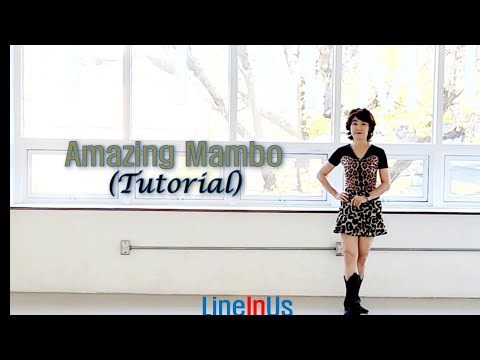 [초급설명] Amazing Mambo Line Dance (Tutorial) [Lineinus]