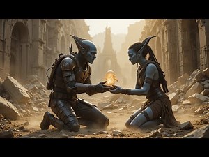 Dying Alien Mother Tearfully Hands Her Baby to a Human Mechanic—What Follows Will Astonish You..