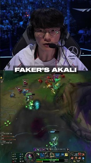 Faker 🤝 Worlds 🤝 Akali #worlds2024