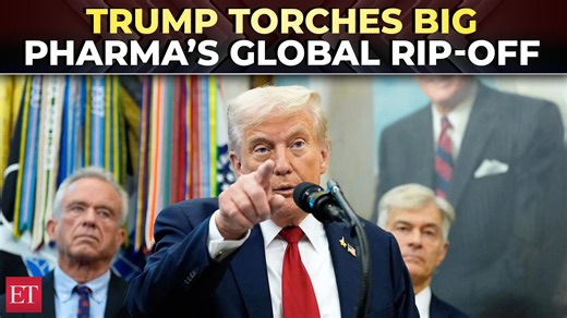 💊💰 ‘#Americans paid 15x more’: #Trump vows to end global #drug #PriceGouging with #Pfizer deal 🇺🇸📉 https://tinyurl.com/25qcos9f | The Economic Times