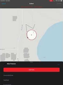 Create a Line Feature in Field Maps