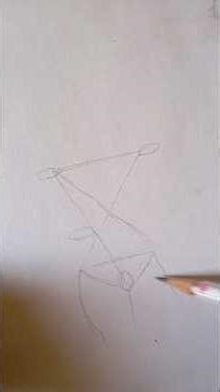 tutorial of sketch 💓#bodysketch #viralsketch #viralshorts