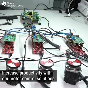 2.7K views · 73 reactions | Real-time communication and motor control make servo drives faster and more efficient. C2000 MCUs and our new Sitara AM64x processors and work together to boost factory productivity: https://bit.ly/3sopTLA | Texas Instruments | Facebook