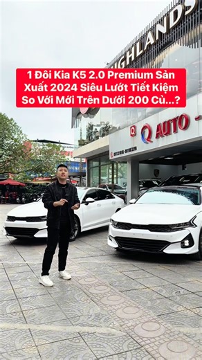 1 Đôi Kia K5 2.0 Premium Sản Xuất 2024 Siêu Lướt Tiết Kiệm So Với Mới Trên Dưới 200 Củ...? | NGUYỄN HUY HÙNG