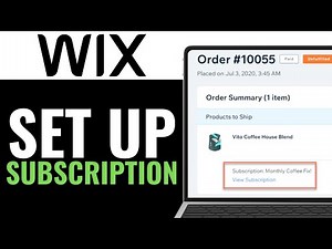 How to Set Up Subscription on Wix 2025 (Detailed Guide)
