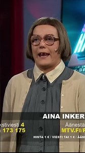 PUTOUS, Aina Inkeri Ankeinen klassikko vuosien takaa. Pilvi Hämäläisen hahmo voitti hahmokilpailun.