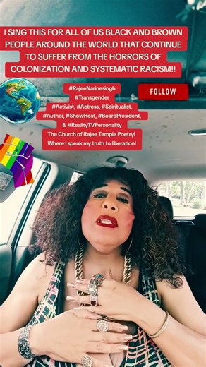 THE ANTHEM THEY CAN'T SILENCE FOR BIPOC! #equity #equality #lgbtqia #colonization #Rajee #realitytv