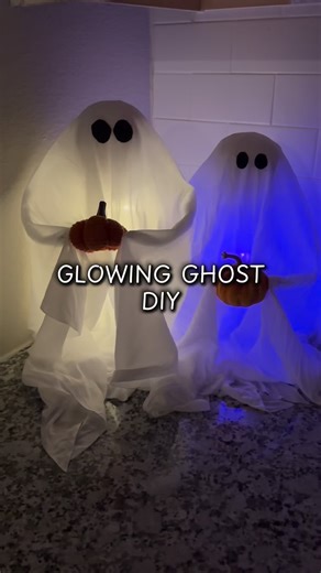 Light up ghost DlY using items from the @dollartree Tree ! #dollartreecrafts #DIY #budgetfriendly #halloween #halloweendecor #reels #dollartreediy | John Arroyo