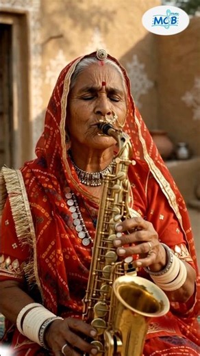 rajasthani folk song #viralreel #rajasthanifolksong #saxophone #sangeet