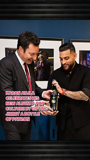 Karan Aujla Celebrates P-Pop Culture on Fallon Tonight