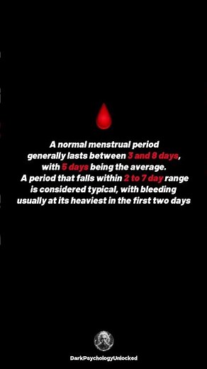 How Many Days Should a Woman Normal Period Last?
