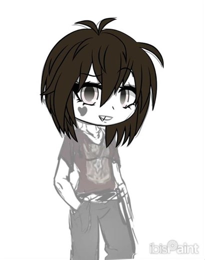 Ibis Paint Gacha Life Character Drawing Tutorial #ibispaint #gacha #gachalife #drawing #tutorial