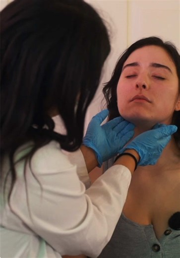 Cranial Nerve Exam ASMR with Face Palpation