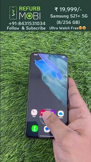 Samsung S21 Plus 5G (8/256 GB) with Box + Ultra Watch Free 😍😍