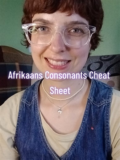 Afrikaans Consonants Pronunciation Cheat sheet #afrikaansteacher #learnontiktok #learnafrikaanswithme #afrikaansalphabet