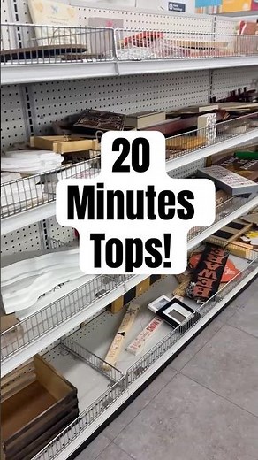 Thrift Challenge- Amazing finds in 20 minutes Thrifted finds thrifted home decor thrifting with kids