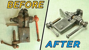 RUSTY LEG VICE RESTORATION!!!! | Rescue & Restore
