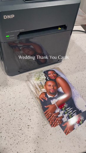 Personalized Wedding Thank You Cards with Canva Designs