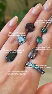 21K views · 37 reactions | AUGUST babies, did you know you have a SECOND birthstone? Meet SPINEL!  While peridot is known for its signature green, spinel comes in a wide array of standout colors, including vivid green, pink, blue, violet, and black. Spinels have a high degree of clarity and brilliance + are super durable. Tag your August birthstone bestie and let them know which Spinel reminds you of them ✨ https://brilliantearth.visitlink.me/OhFBfu | Brilliant Earth | Facebook