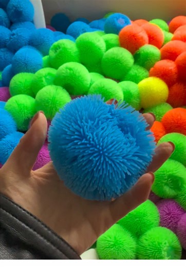The Satisfaction of Fuzzy Balls: A Stress Relief Toy
