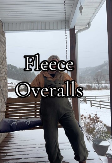 These fleece overalls are a must for winter!!!!! #winterfashion #fleece #outerwear #snowday #fashion #coldweather #snow #ice #snowday