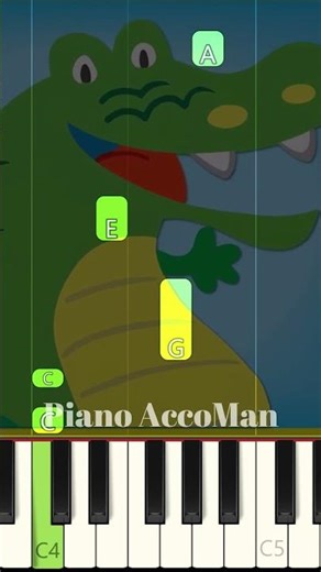 Learn how to play “After A While, Crocodile” from Super Simple Songs in this easy piano tutorial! 🎹🐊