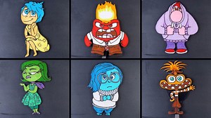 Making Inside Out 2 🥞 Cartoon Characters Pancake Art
