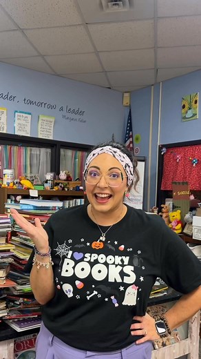 Playing library pac man! | Heather • The Contoured Librarian