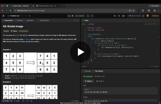 I got tired of doing the same thing again and again. Solve a DSA problem → copy code → open GitHub → create file → paste → commit It sounds small, but doing this every day is honestly annoying. So… | Dheeraj Alamuri