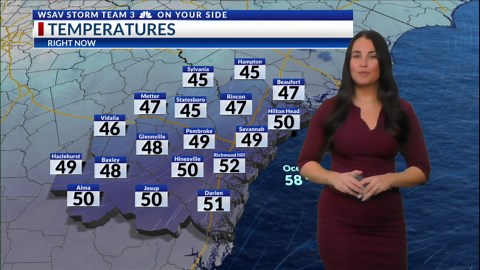 Hannah's Sunday morning forecast