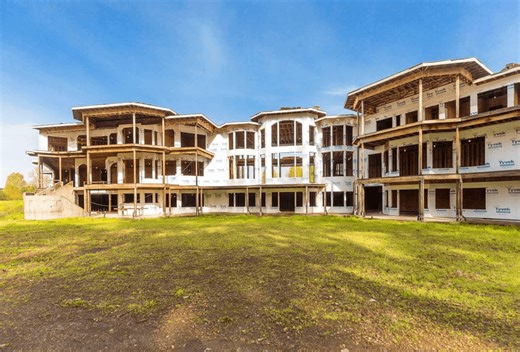 51,000 Square Foot Unfinished Oregon Mega Home (PHOTOS)