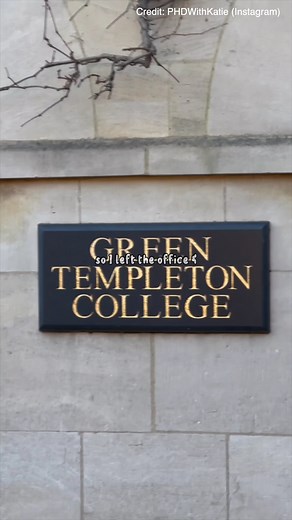 Follow DPhil Biology student Katie as she visits Green Templeton College. 🎬 Instagram | PHDwithKatie #OxfordUniversity #OxfordUni #OxfordStudent #OxfordUniStudent #DayInThelife #OxfordCollege | University of Oxford