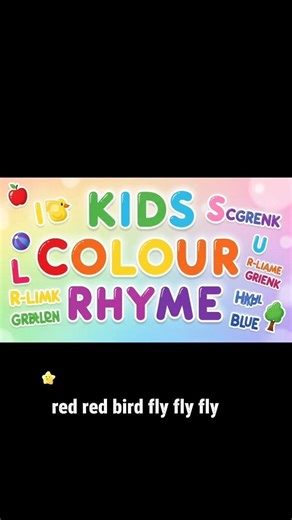 Color Rhyme for Kids | Red Yellow Blue Song