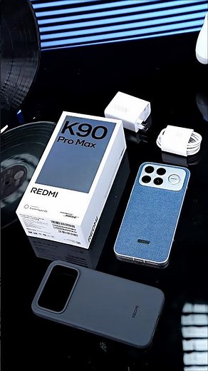 Джинсовый смартфон с колонкой. Redmi K90 Pro Max