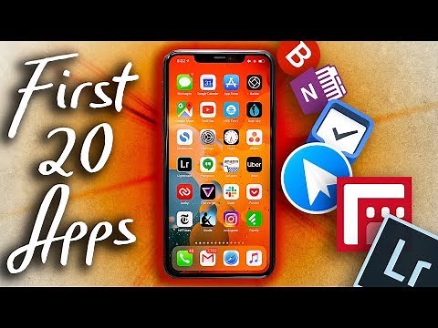 Top 20 Must Have iPhone 11 Pro Max Apps!