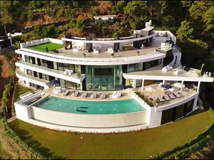 This €30,000,000 Mega Mansion in Spain is so cool! 🤩 Would you want to live there? 🤔 #luxury #mansion #realestate #housetour #spain