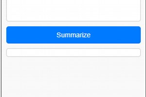 Chrome Text Summariser