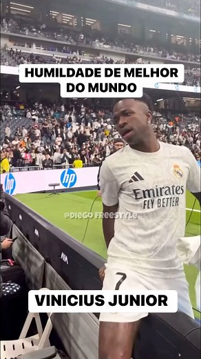 3.3M views · 10K reactions | Vini Jr humildade de melhor do mundo #futebol #football #vinijr | Diego Freestyle | Facebook