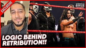 "I didn't come up with the concept of RETRIBUTION, I didn't come up with the names and the masks." In an interview with @rdore2000, @AliWWE explained how much he knew about the initial #RETRIBUTION concept. | Sportskeeda Wrestling