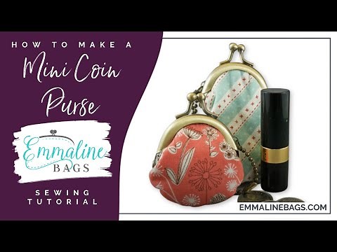 Mini Coin Purse Tutorial
