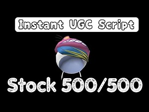 Hex Mall : Shop The Runaway Script - Instant UGC #roblox #freelimitedugcroblox #robloxscript